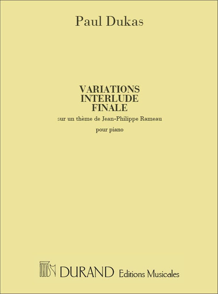 Variations Interlude Final Piano